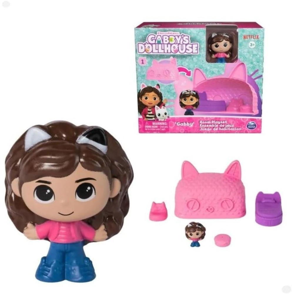 Netflix Gabby's Dollhouse GABBY Room Playset Mini Figure  Dreamworks Brand New